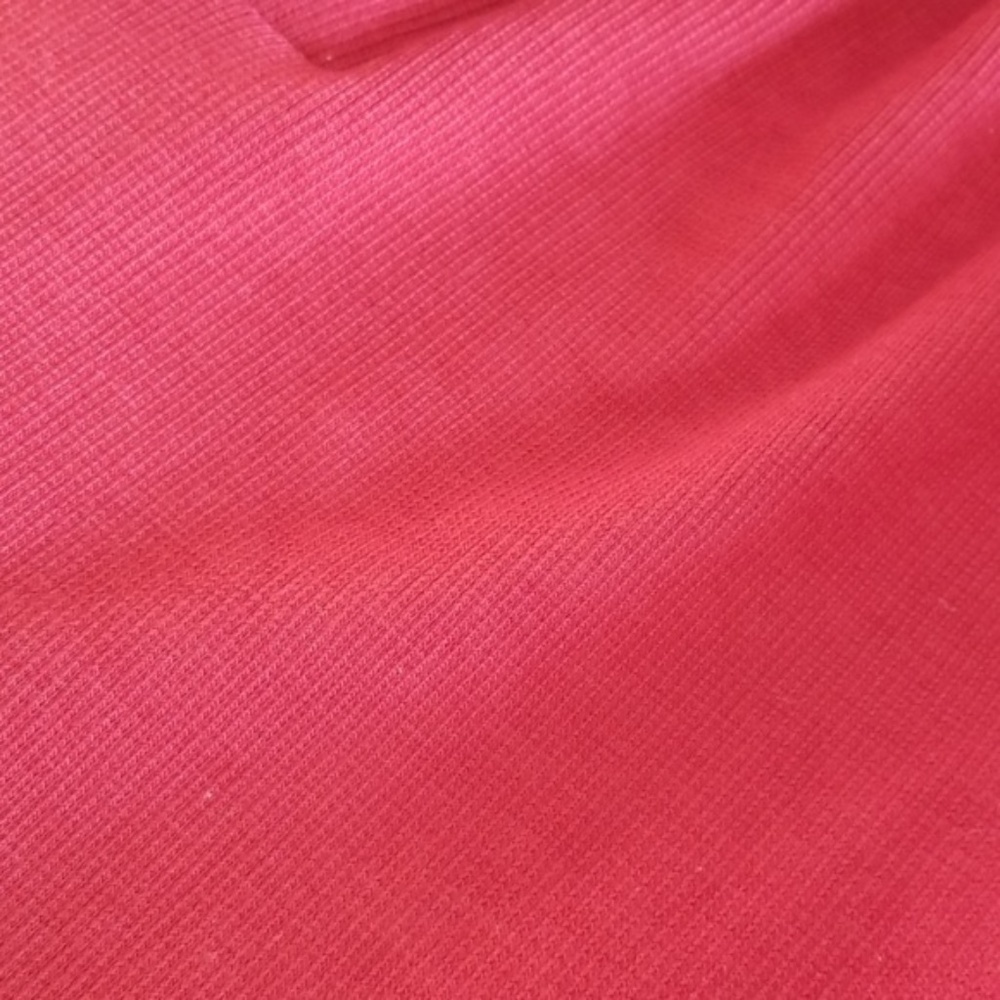 Lace Up Casual Ribbes Top - Picture 3 of 4